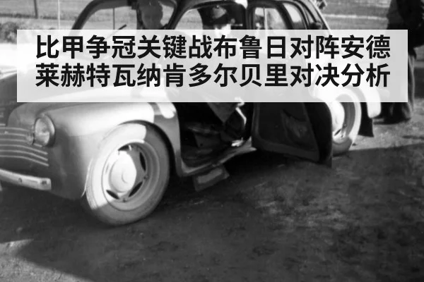 比甲争冠关键战布鲁日对阵安德莱赫特瓦纳肯多尔贝里对决分析